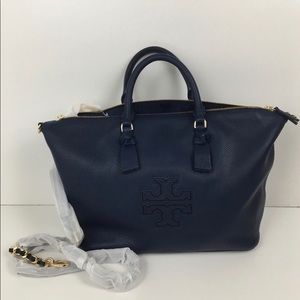 Tory Burch Harper Slouchy Satchel Tote